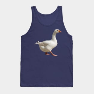 The Effortless Duck Walking Forward Cut Out Tank Top